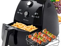 Secura 4 Liter, 4.2 Qt, Extra Large Capacity 1500 Watt Electric Hot Air Fryer